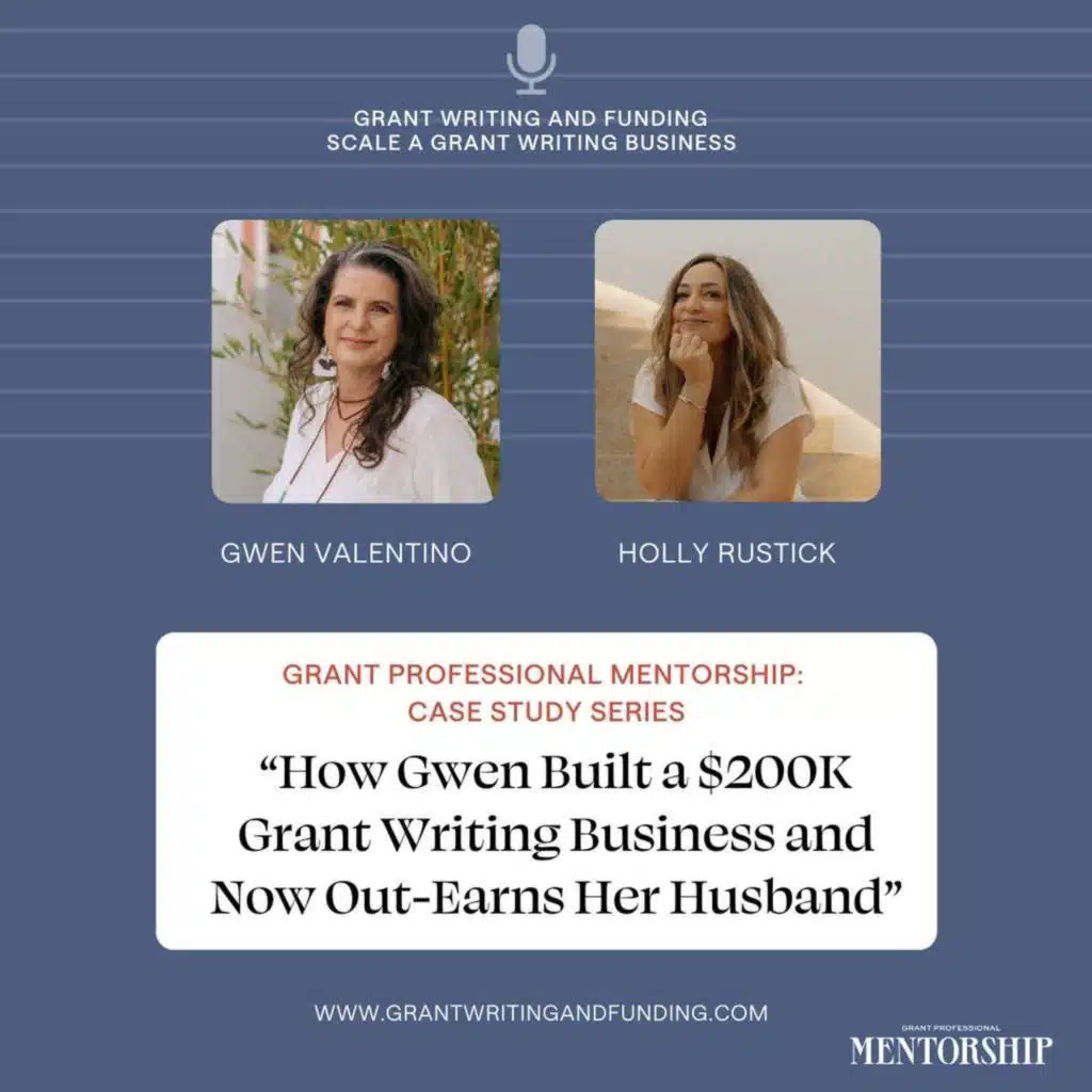 How Gwen Built a $200K Grant Writing Business and Now Out-Earns Her Husband
