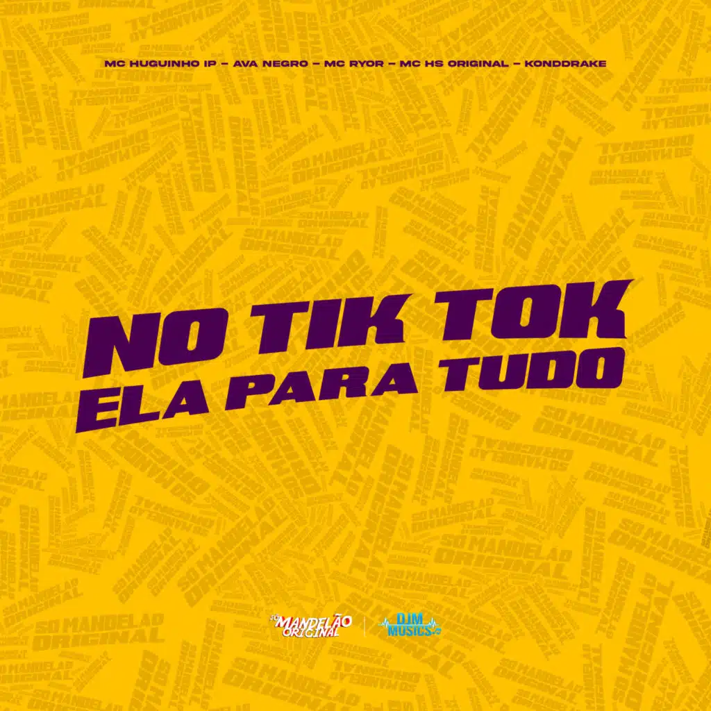 No Tik Tok Ela para Tudo