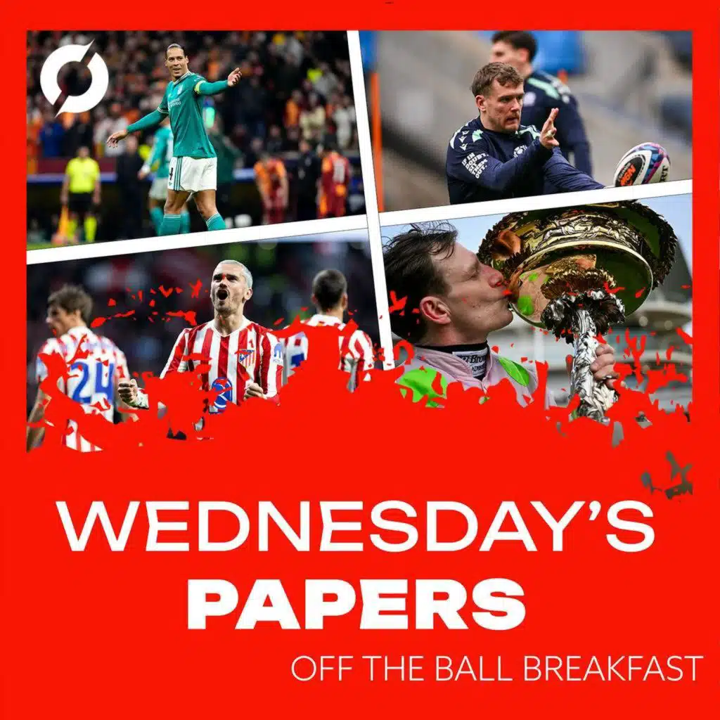 "You'd think they're last in the Premier League the way they played" | Morning Papers: Spurs get thrashed, Liverpool lose to Galatasaray, Darcy Graham's comments & Cheltenham Day 2 Preview | OFF THE BALL BREAKFAST