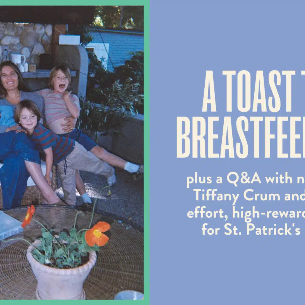a toast to breastfeeding