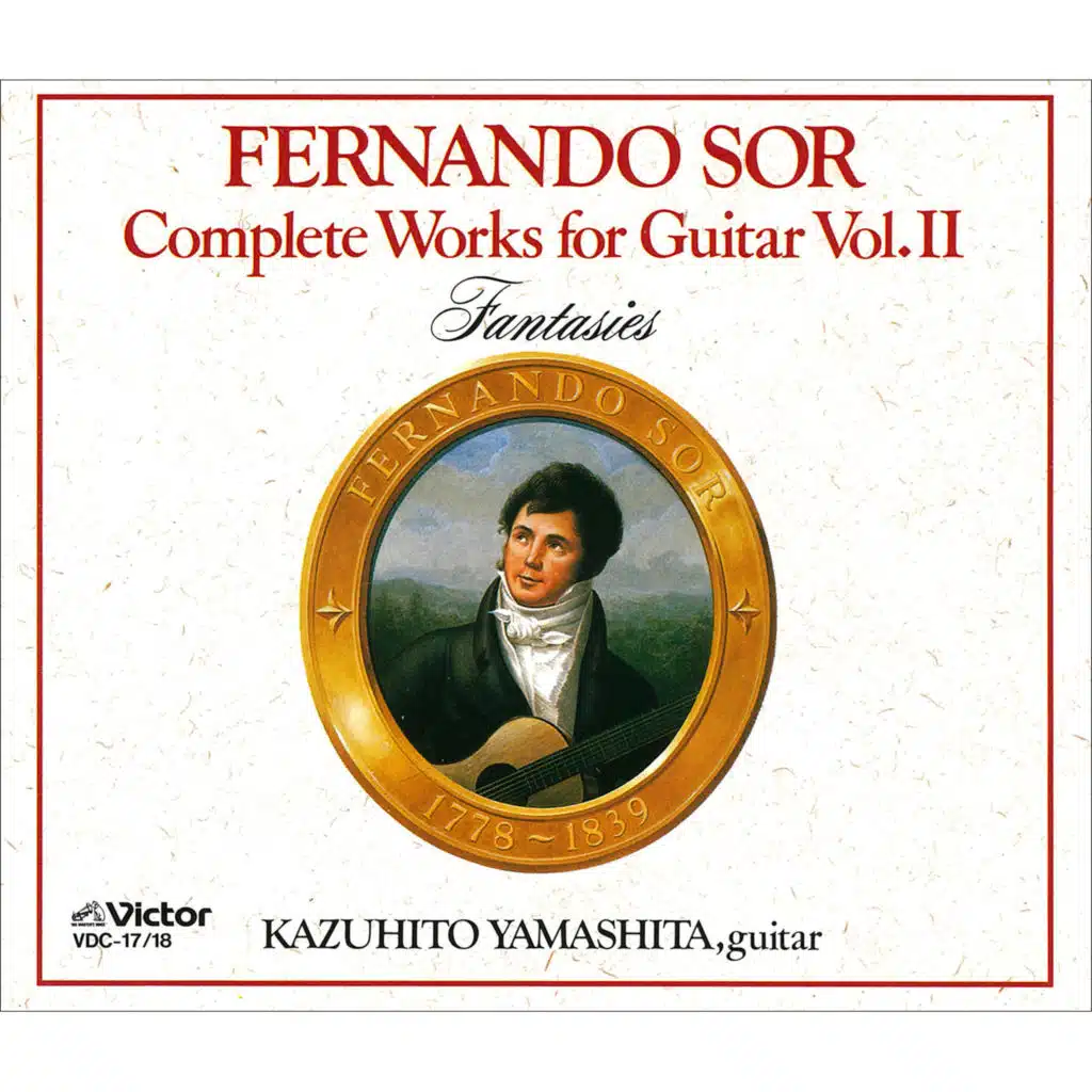 FERNANDO SOR Complete Works for Guitar Vol.II [Fantasies]