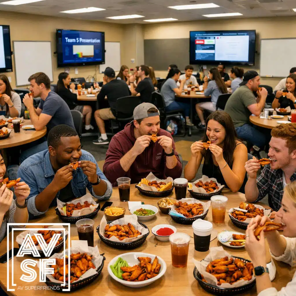 AV SuperFriends: Off the Rails - BDubs Active Learning Room