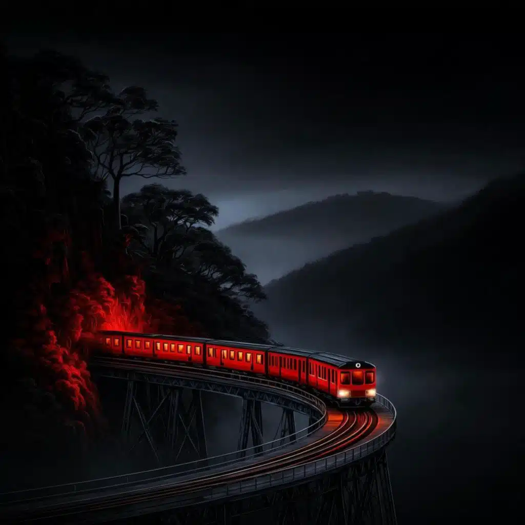 Distant Train