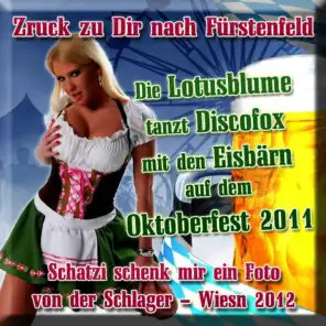 Zruck zu Dir nach Fürstenfeld - Die Lotusblume tanzt Discofox mit den Eisbärn auf dem Oktoberfest 2011