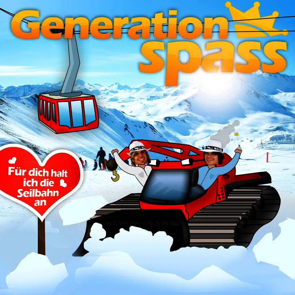 Für dich halt ich die Seilbahn an