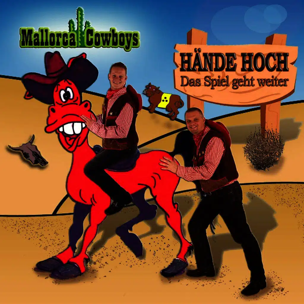 Hände hoch das Spiel geht weiter