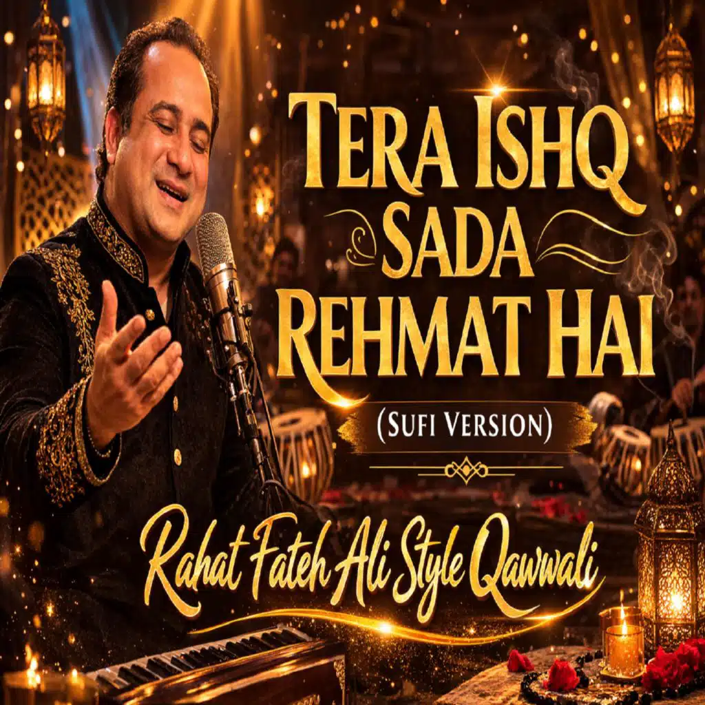 Tera Ishq Sada Rehmat Hai (Rahat Fateh Ali Style) Ghazal Qawwali