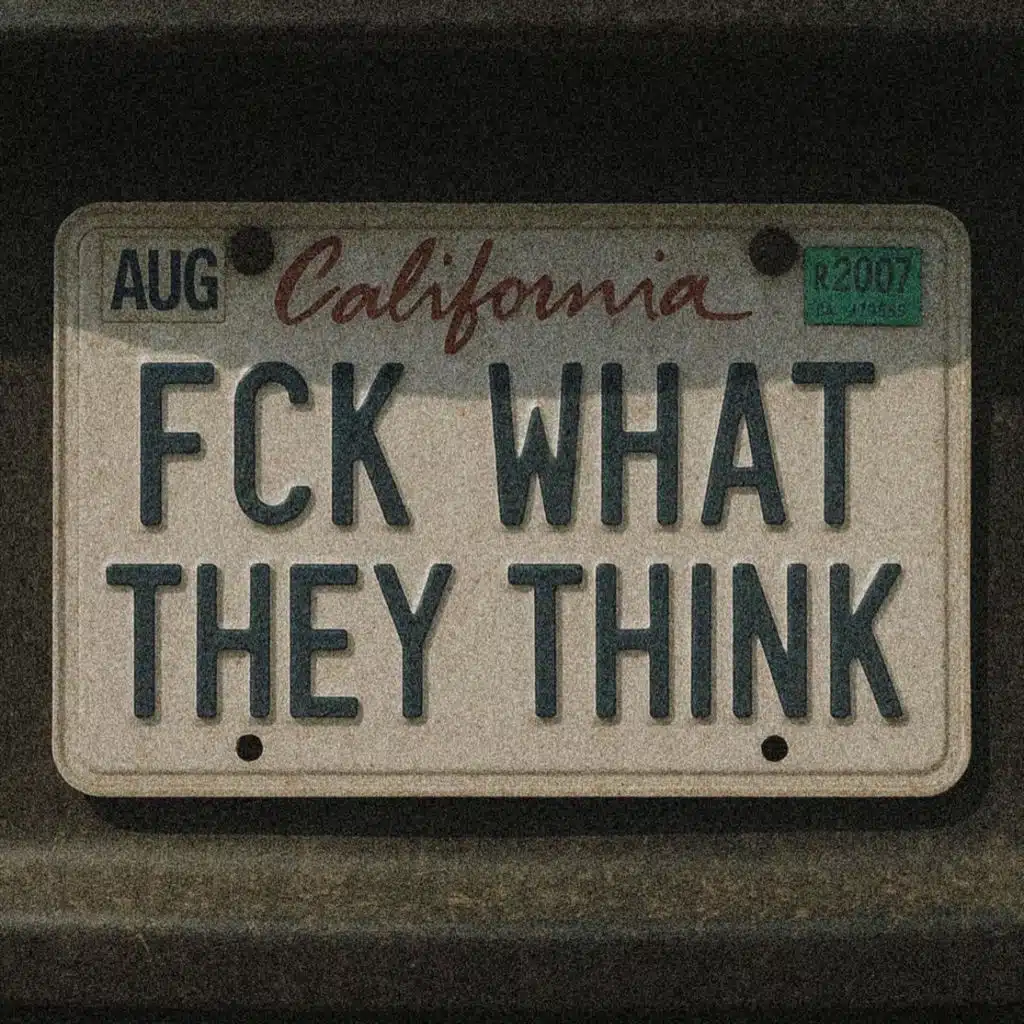 FUCK WHAT THEY THINK