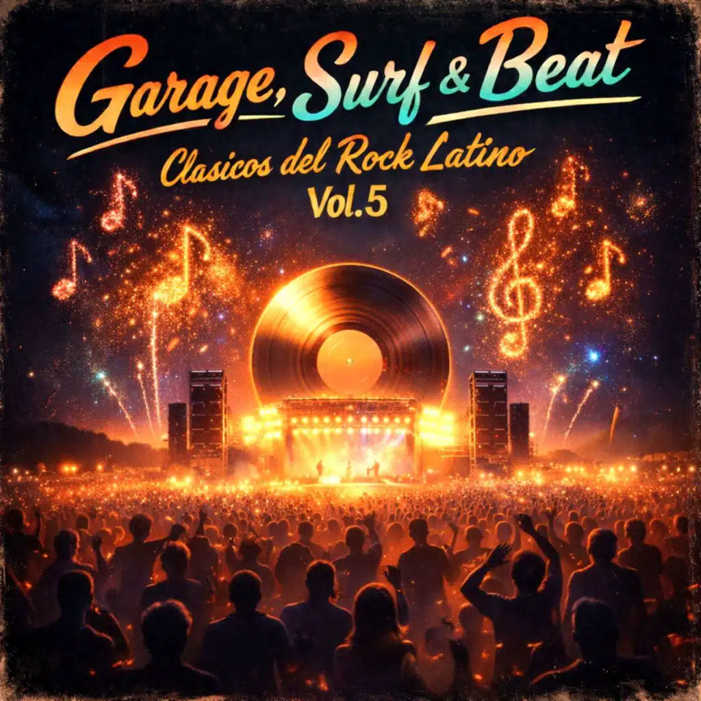 Garage, Surf & Beat: Clasicos del Rock Latino (Vol.5)