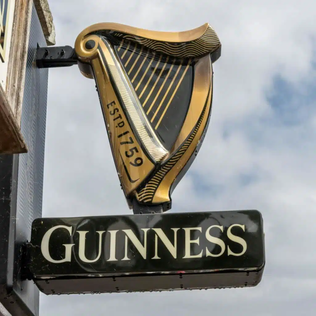 Guinness recipe in Norwegian vault