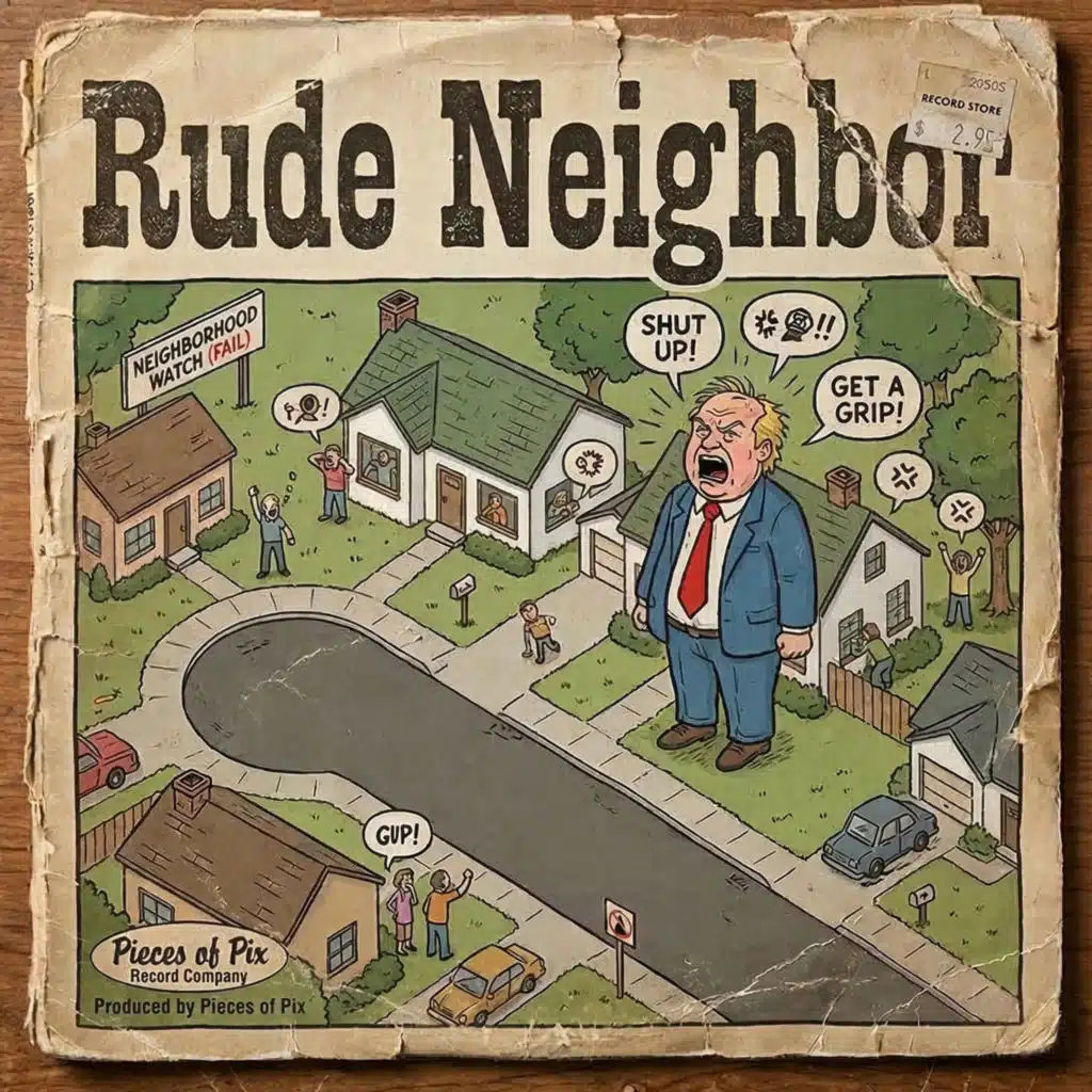 Rude neighbor