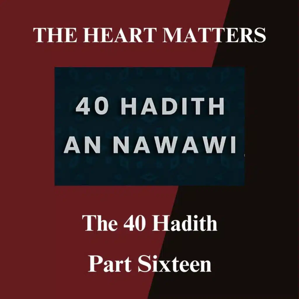 The Forty Hadith of Imam Nawawi Part Sixteen
