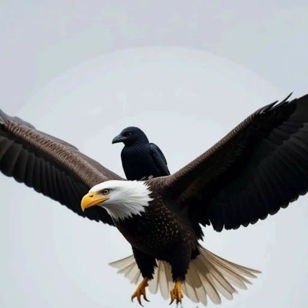 La résilience de l'aigle.  384