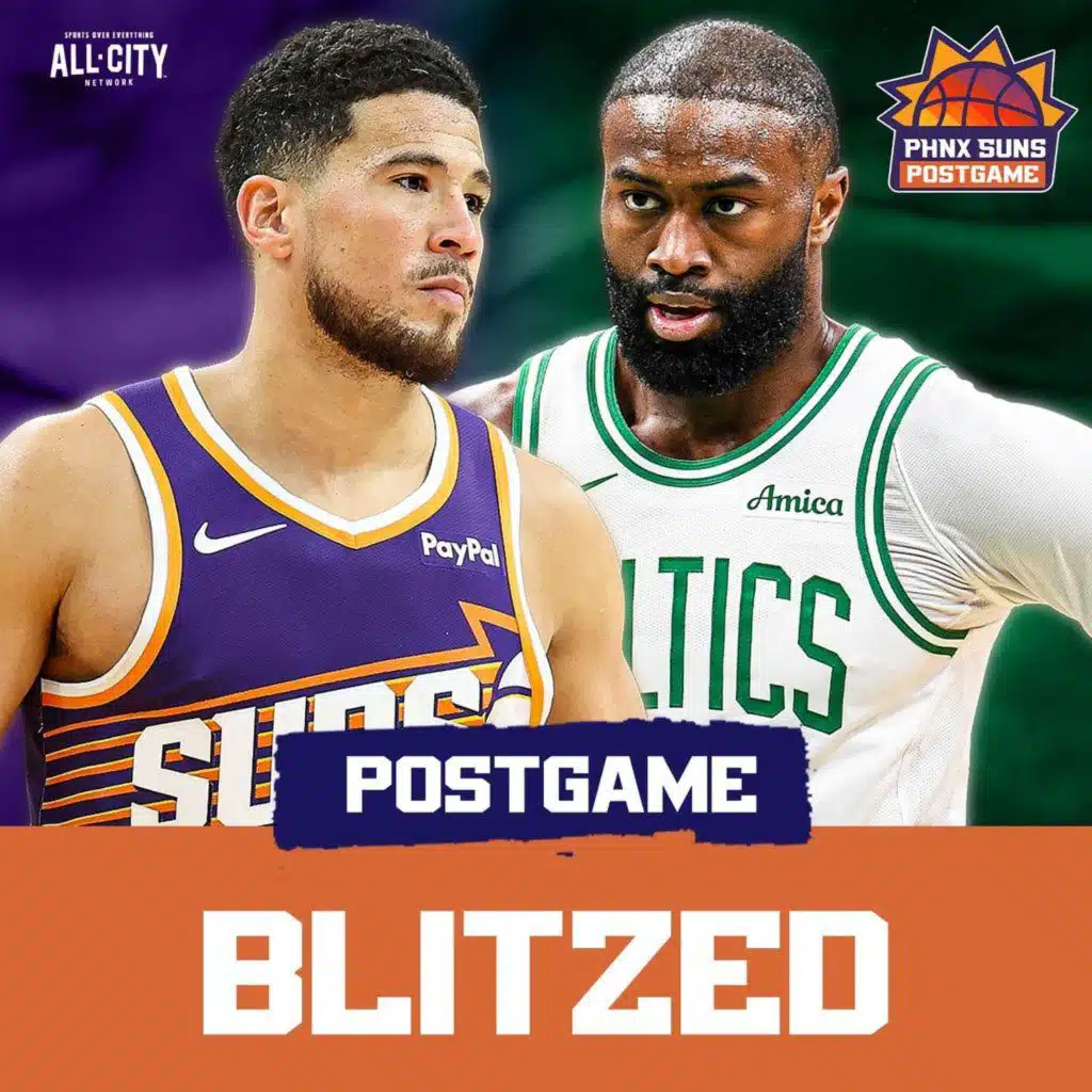POSTGAME: Phoenix Suns, Booker BLITZED By Celtics & Jaylen Brown In ANOTHER Blown Lead In 4th