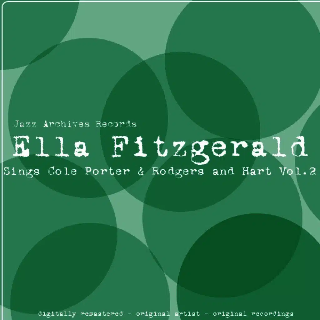 Sings Cole Porter & Rodgers and Hart Vol .2