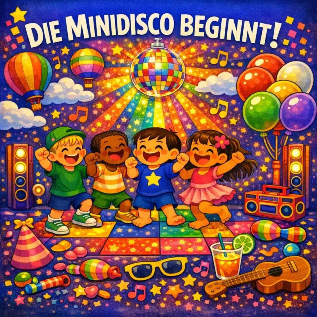 Die Minidisco beginnt!