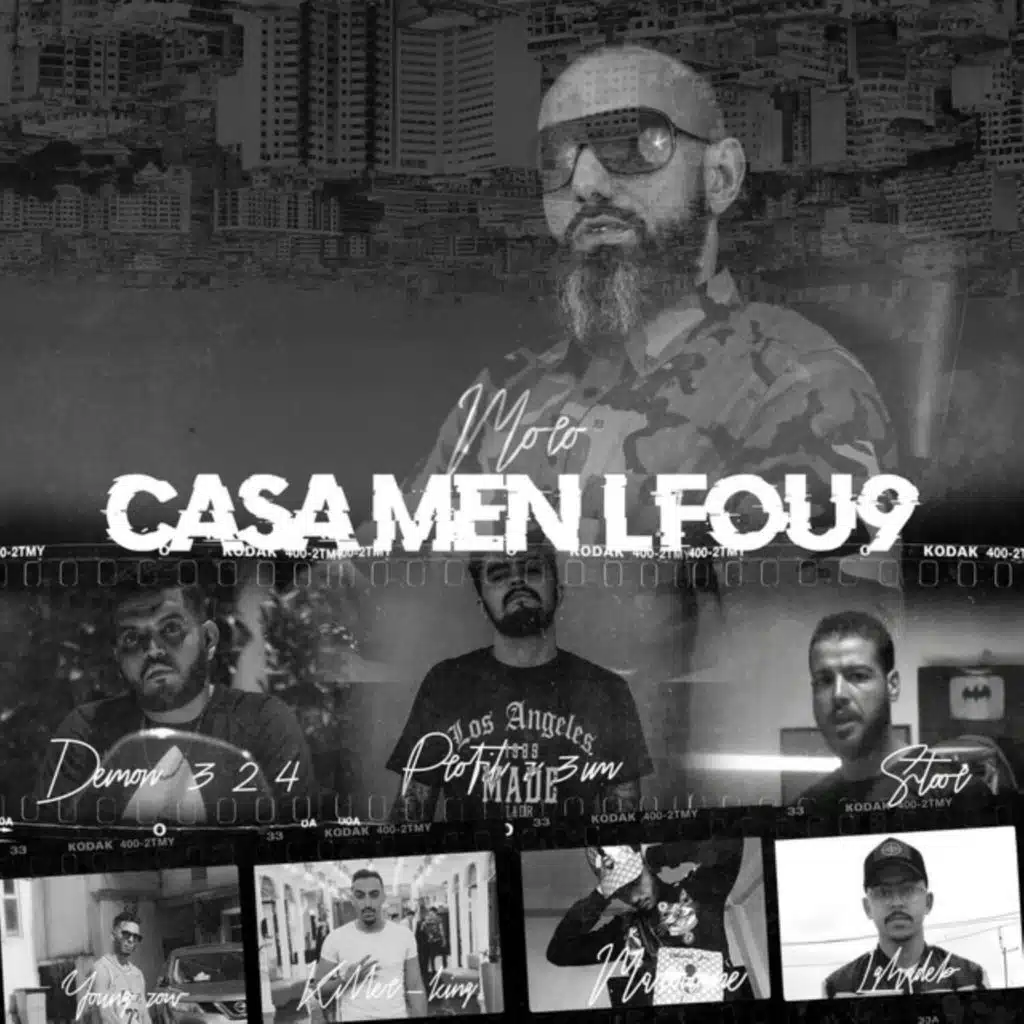 Casa men lfou9 (feat. Lghadeb, Demon324, Young Zow, Stoor, Profit Za3im, Marouane & Killer King)