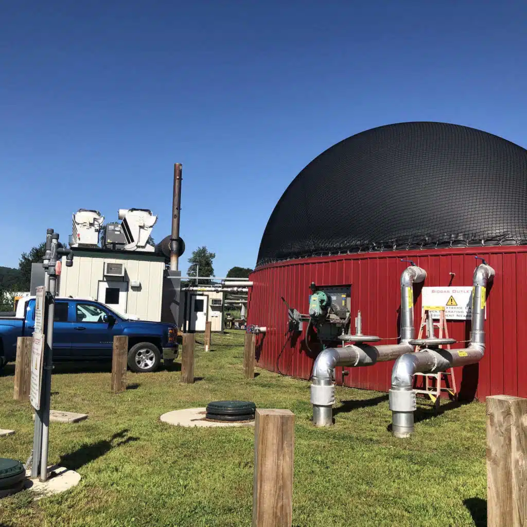 Food Waste + Poop = Electricity