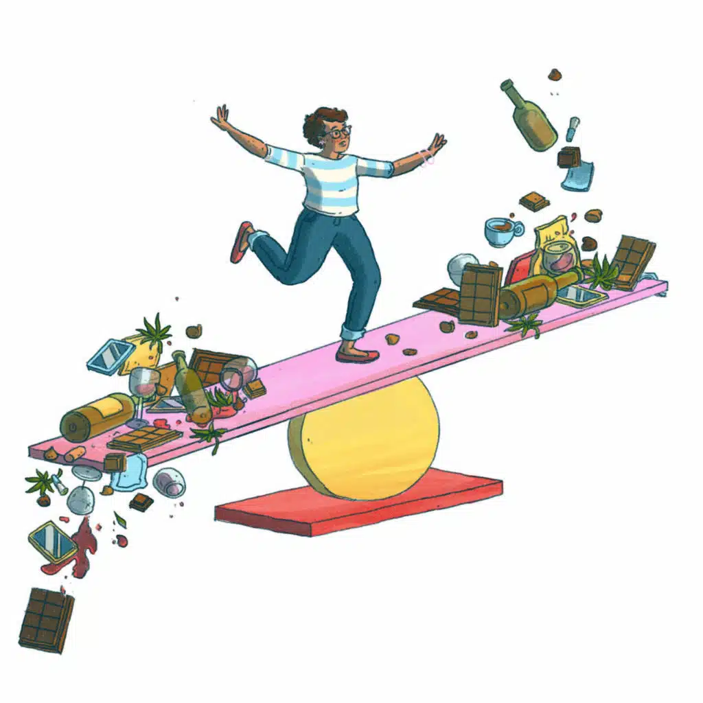 Too much pleasure can lead to addiction. How to break the cycle and find balance