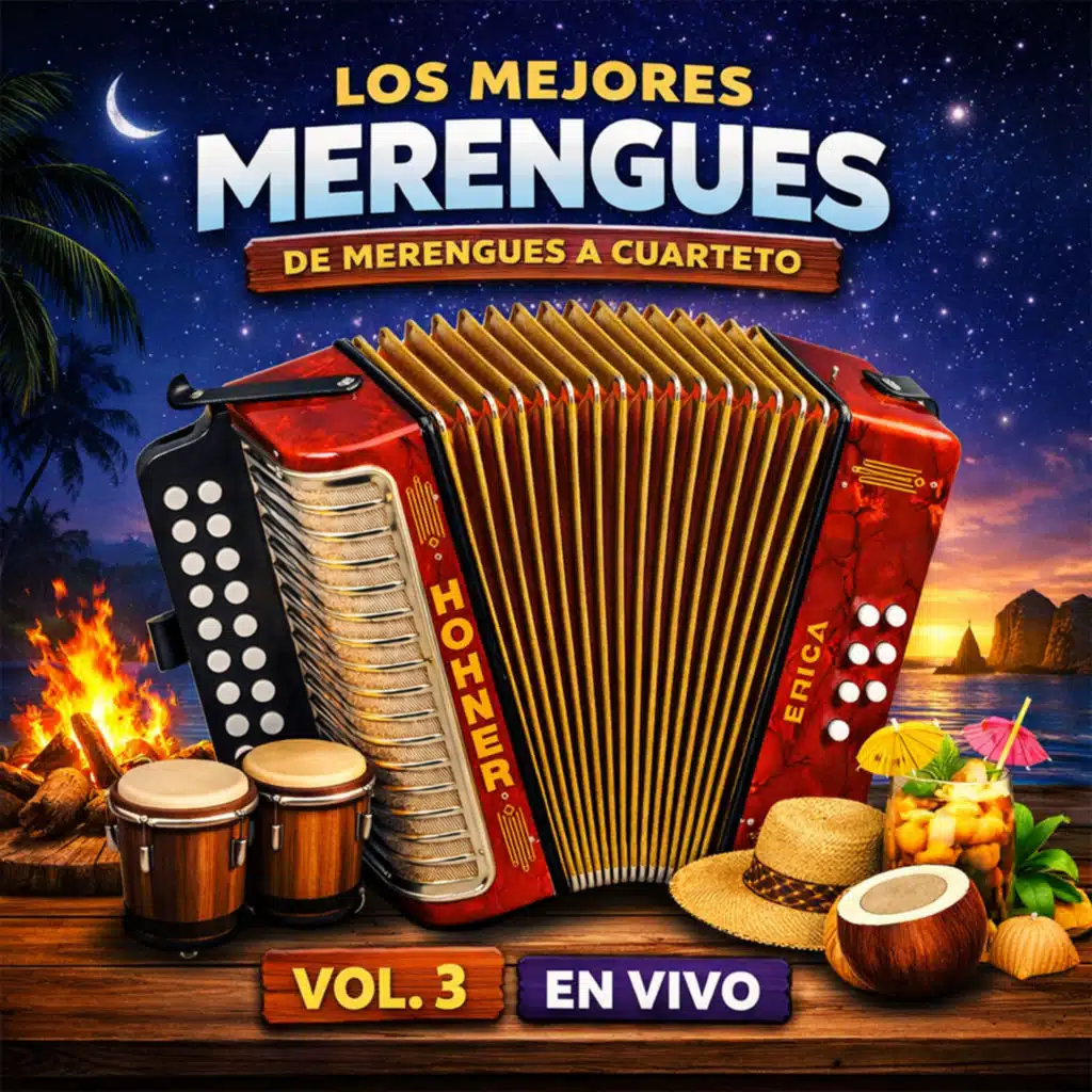 Los Mejores Merengues A Cuarteto, Vol.3 (Live)