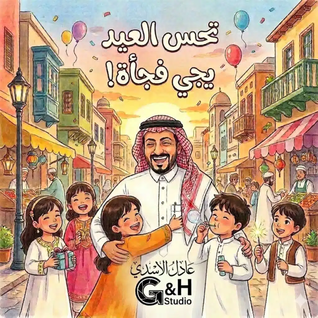 تحس العيد يجي فجأة