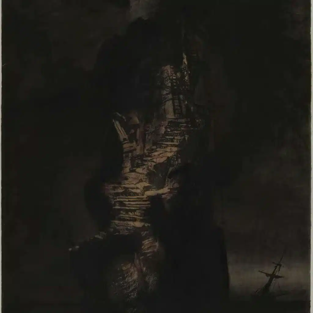 Victor Hugo's Shipwreck Lighthouse Cycle by Peter Russella