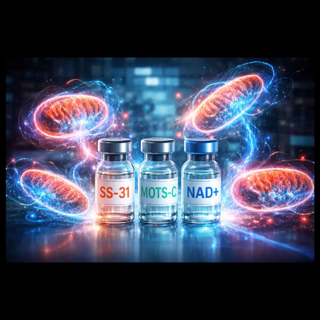 How to Properly Stack SS-31, MOTS-C, and NAD+ for Maximum Mitochondrial Performance
