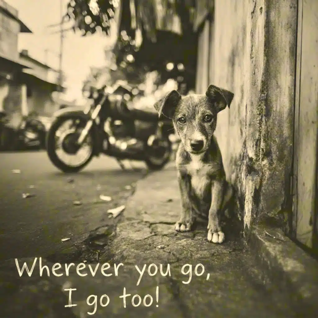 Wherever you go, I go too!