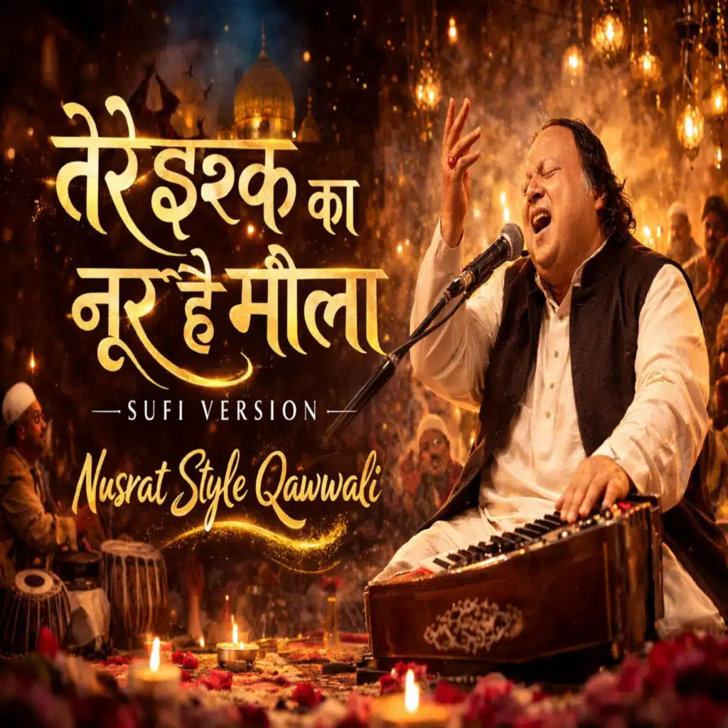 Tere Ishq Ka Noor Hain Moula (Nusrat Fateh Ali Khan Style) Qawwali