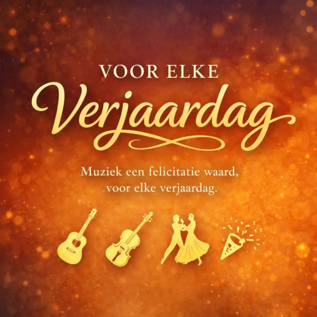 Voor elke verjaardag. (kies uit 4 songs om te feliciteren)