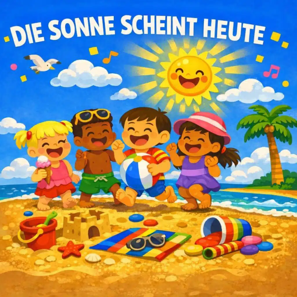 Die Sonne scheint heute