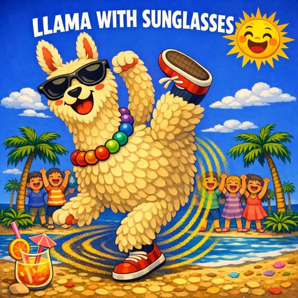 Llama With Sunglasses