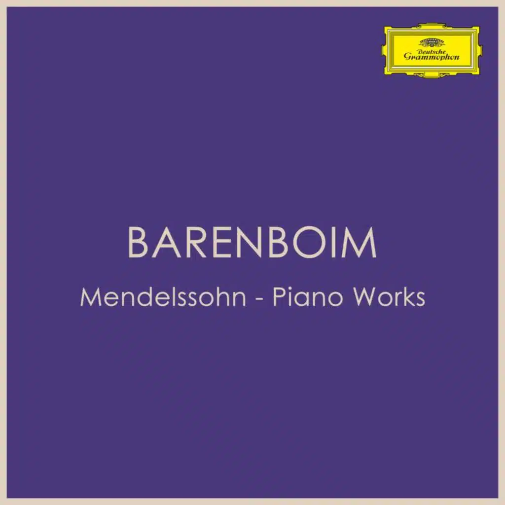 Mendelssohn: Lieder ohne Worte II, Op. 30: VI. Venetian Gondola Song. Allegretto, MWV U110