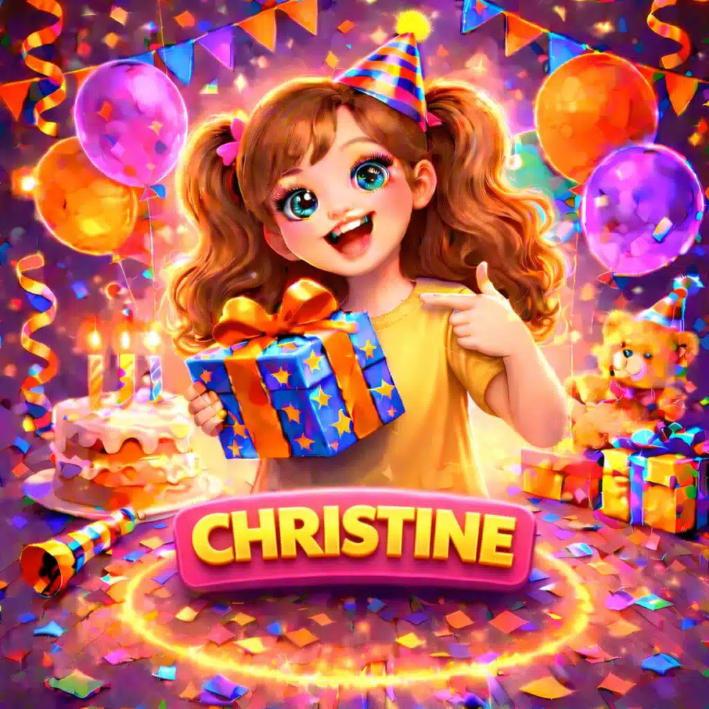 Happy Birthday Christine