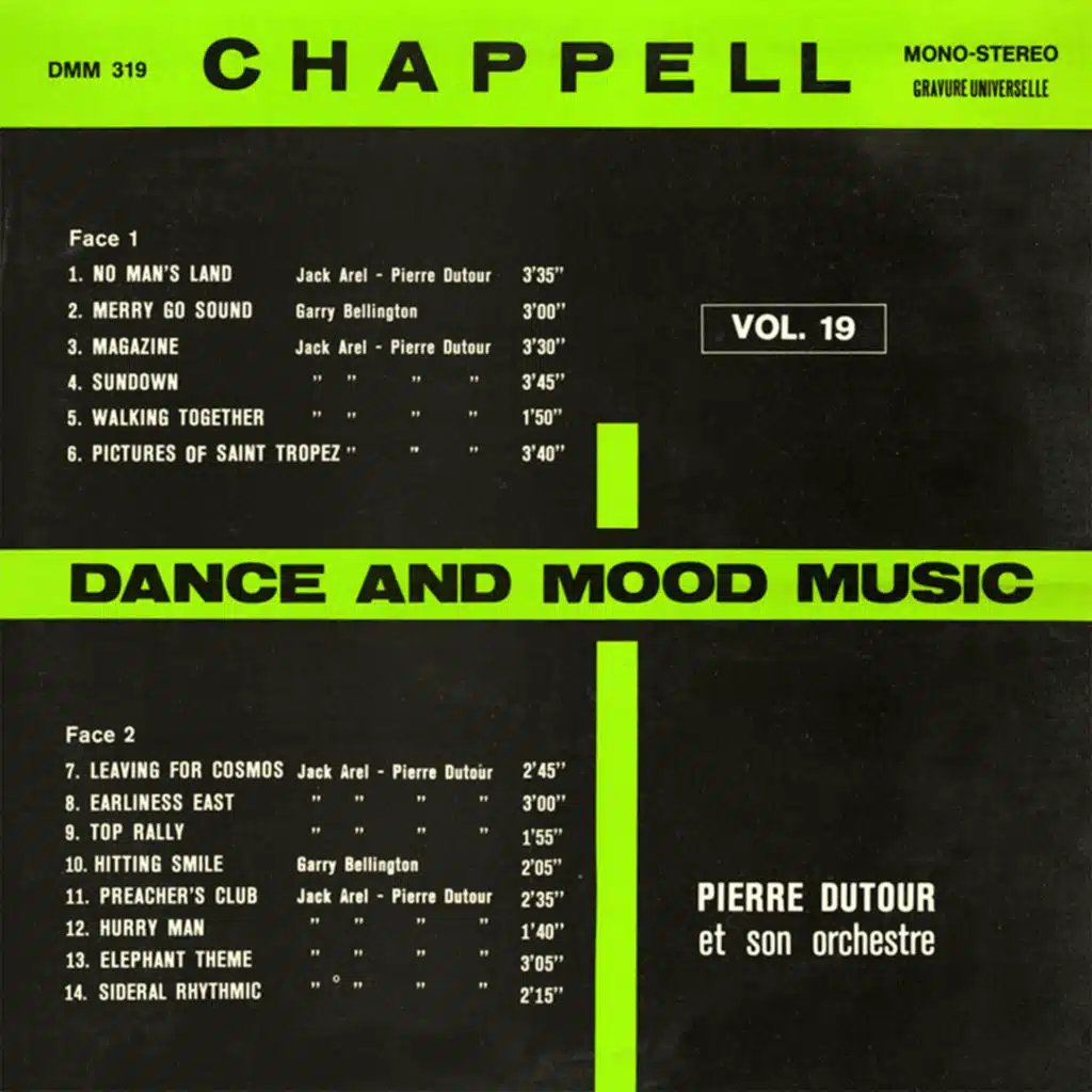 DMM 319: Dance And Mood Music, Vol. 19