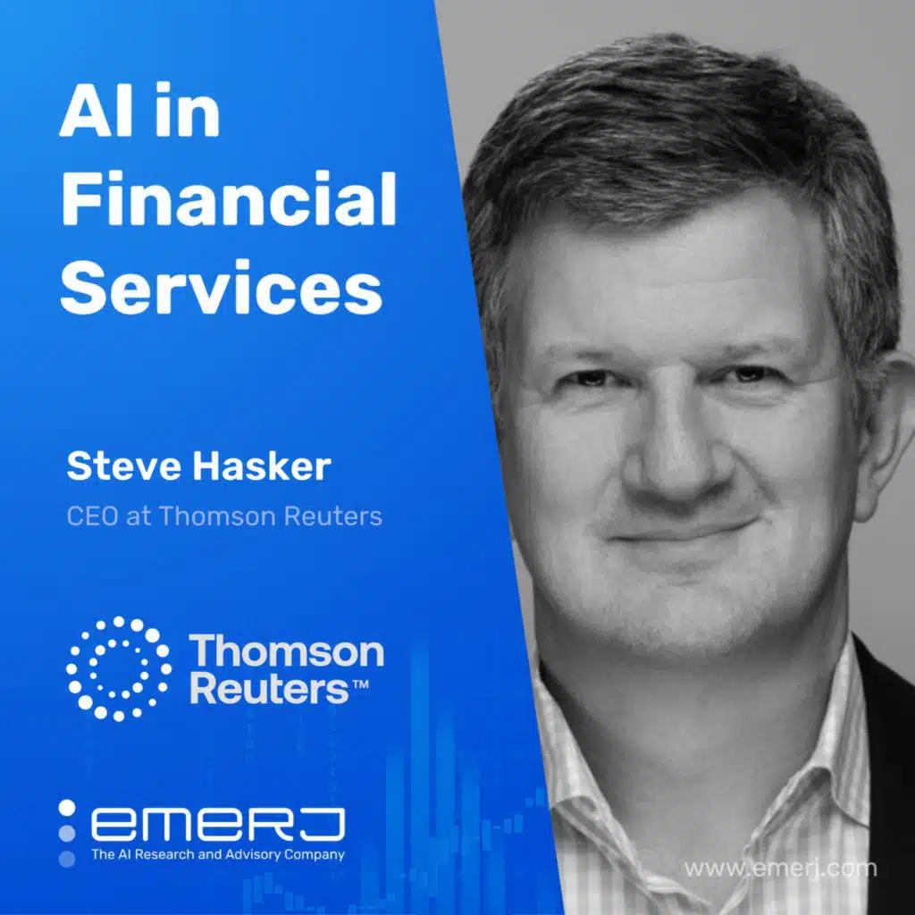 How AI Is Reshaping Regulated Professional Workflows - with Steve Hasker of Thomson Reuters