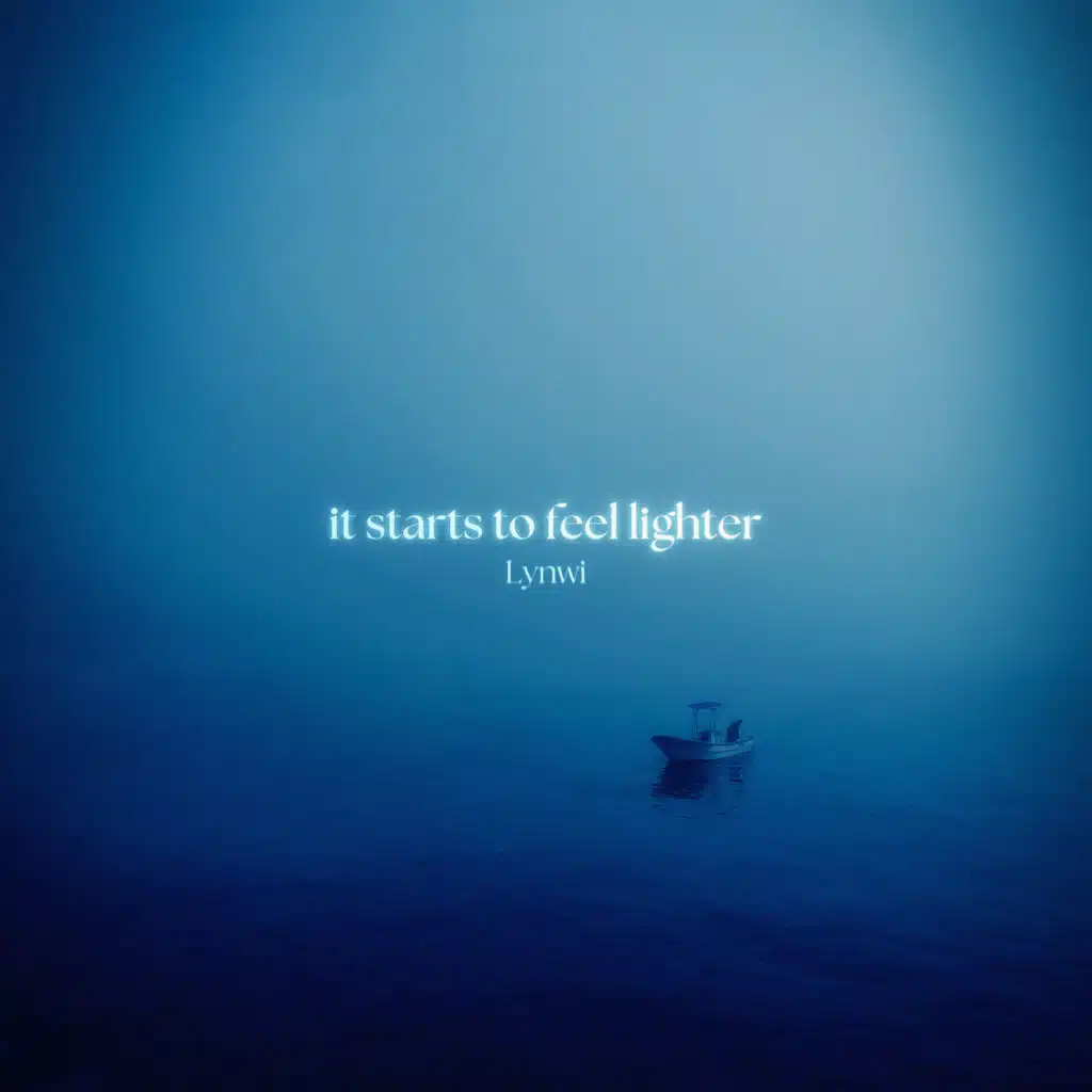 it starts to feel lighter