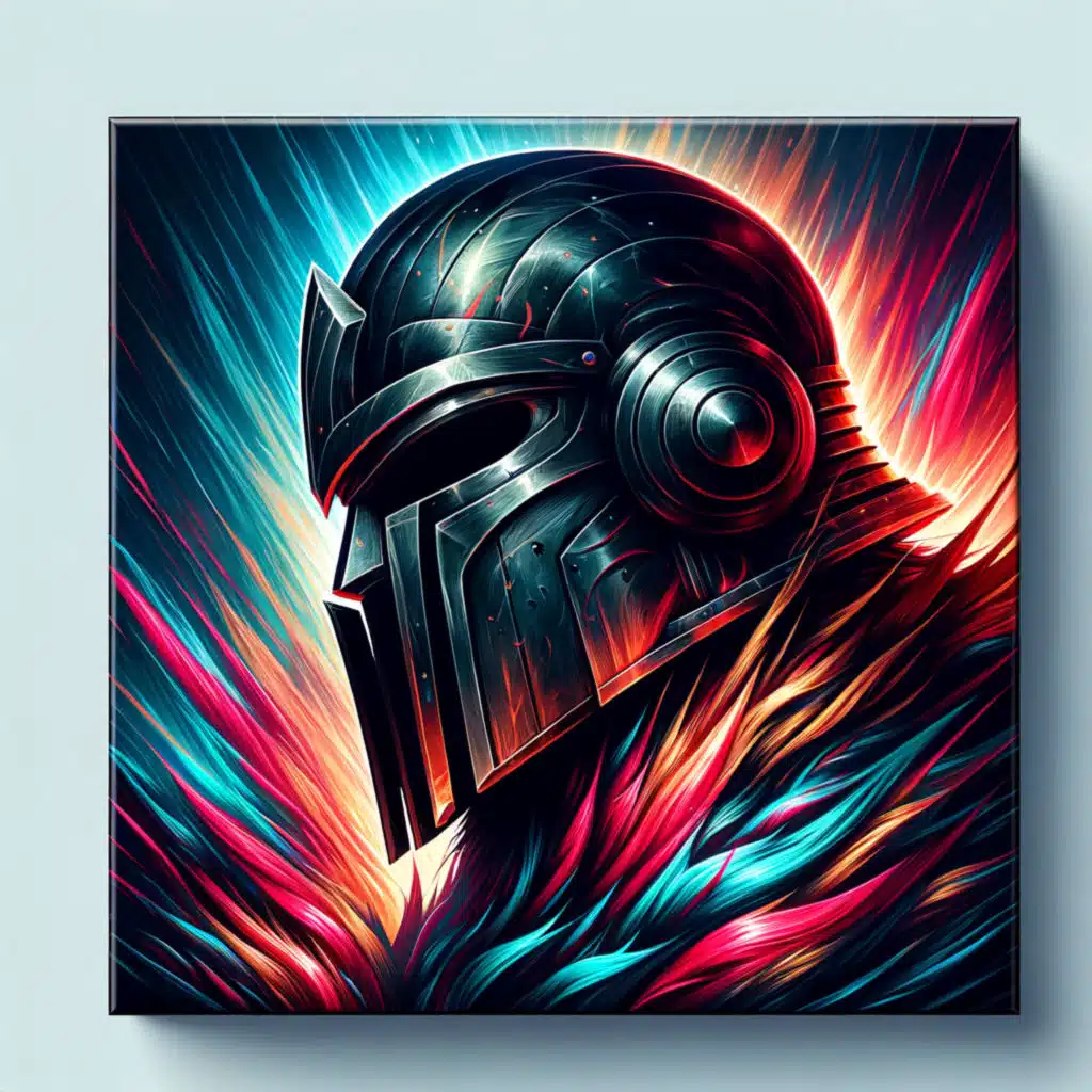 Casco negro