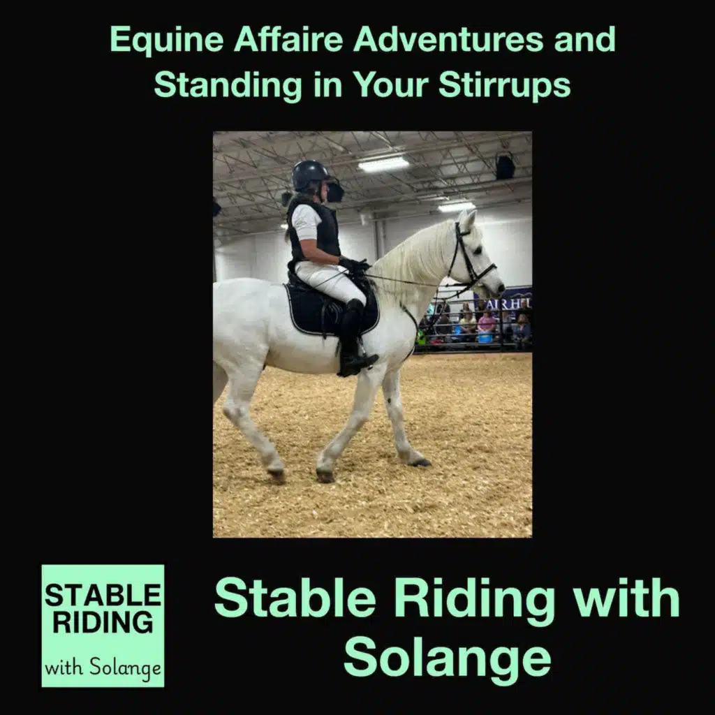 Equine Affaire Adventures and Standing in your Stirrups - Horses in the Morning