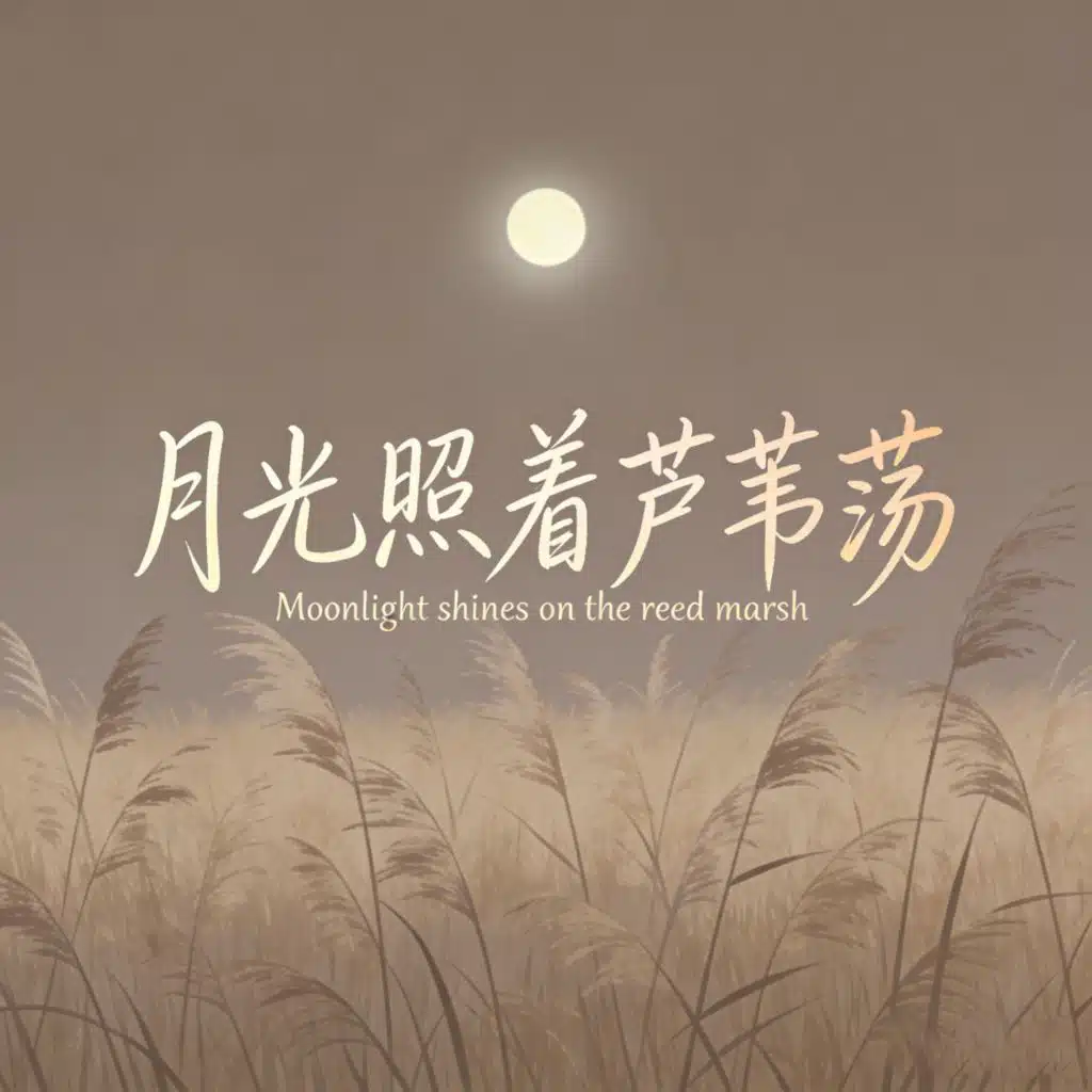 月光照着芦苇荡