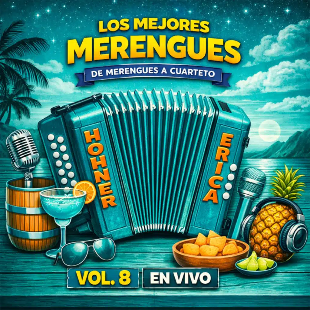Los Mejores Merengues A Cuarteto, Vol.8 (Live)
