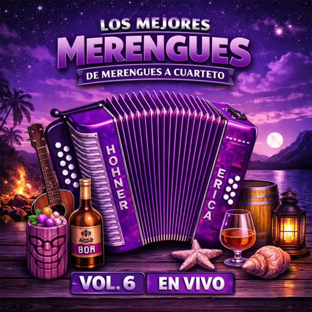 Los Mejores Merengues A Cuarteto, Vol.6 (Live)