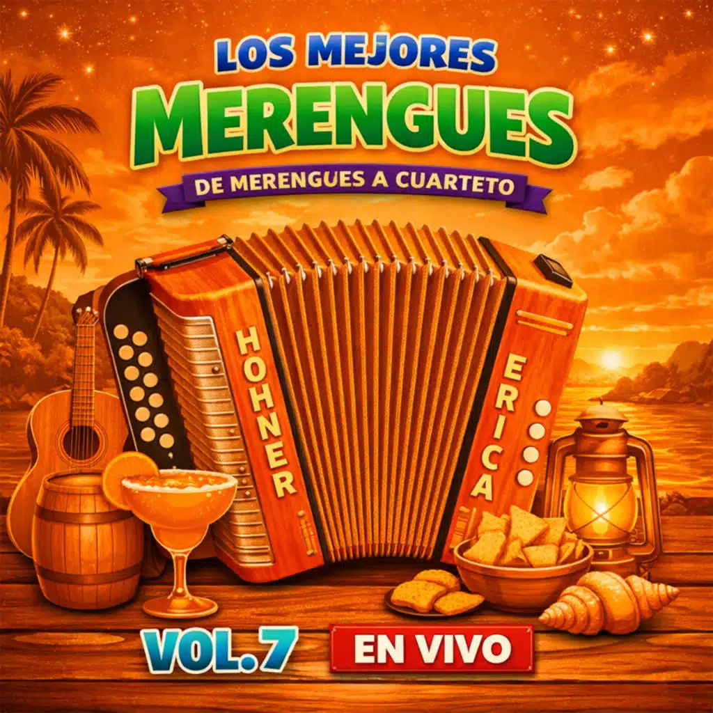 Los Mejores Merengues A Cuarteto, Vol.7 (Live)