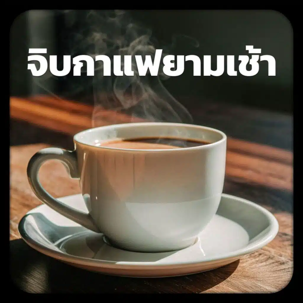จิบกาแฟยามเช้า
