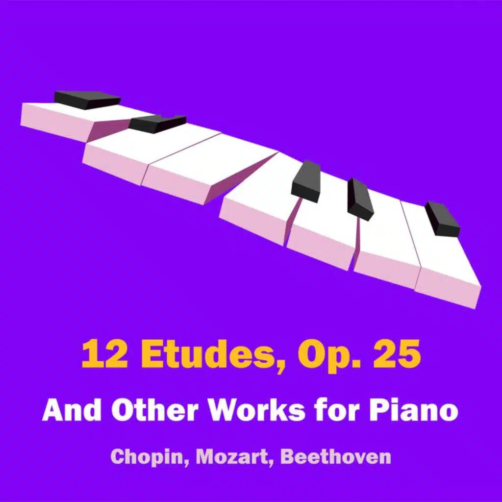 "12 Etudes, Op. 25" and Other Works for Piano