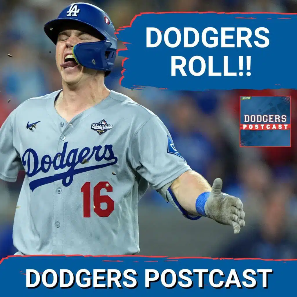 DODGERS POSTCAST: Dodgers offense ERUPTS with HR's from Andy Pages and Will Smith