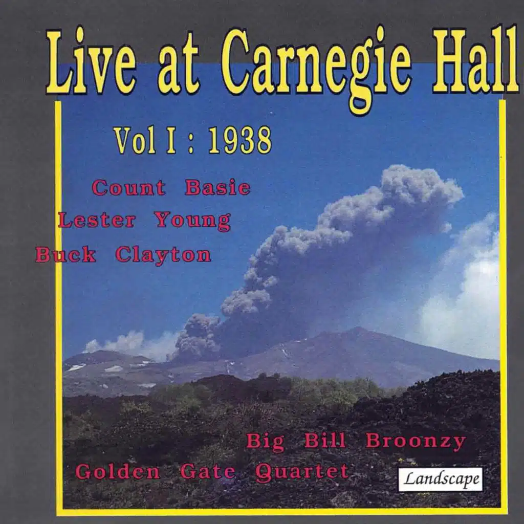 Live At Carnegie Hall, Vol 1 : 1938 (REMASTERED 2024)