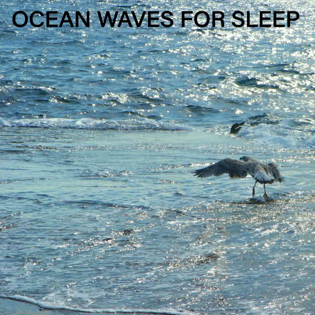 Gentle Ocean Waves on Sandy Beach