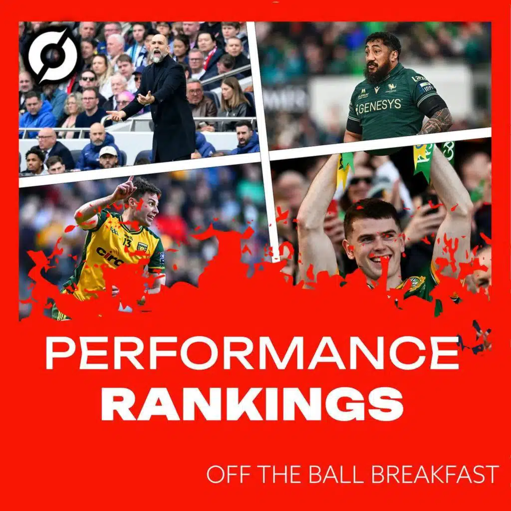 "It should have been a RED!" | Performance Rankings: Murphy gets off easy, Donegal win Division 1, Provinces do well in the URC | OFF THE BALL BREAKFAST