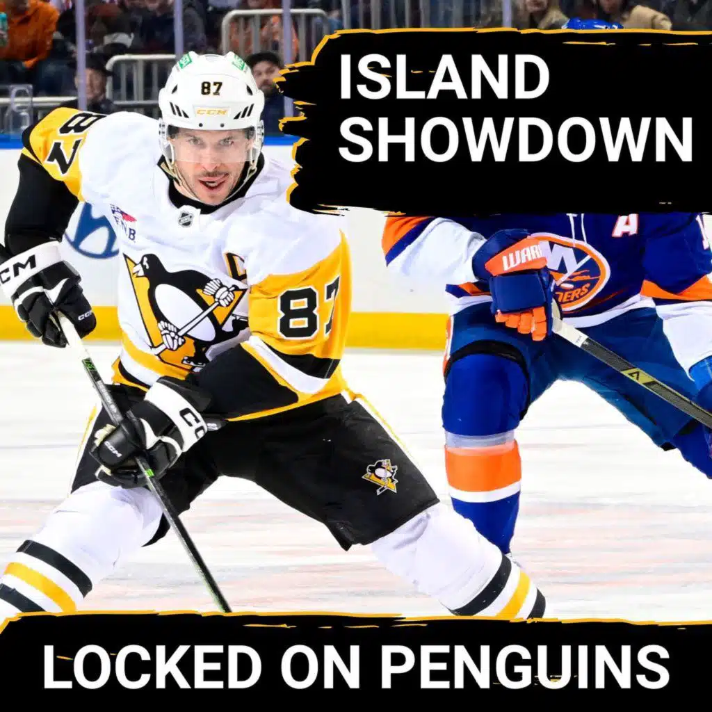 Penguins set for a SHOWDOWN against the Islanders!